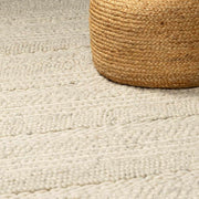 Hand-Woven Flatweave Wool Rug