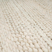 Close-up detail of The Twill Wool Rug