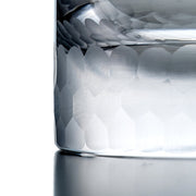 Honeycomb-Etched Crystal Rocks Glass