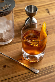 Eight-Piece Glass Cocktail Set