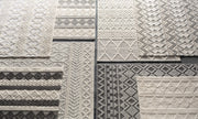 Diamond Trellis High-Low Area Rug