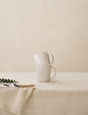 Semi-Matte Ceramic Coffee Mug Set