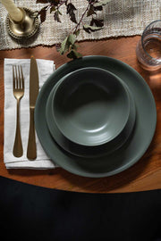 Hand-Finished Stoneware Dome Bowl Set