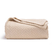 Herringbone Weave Cotton Blanket