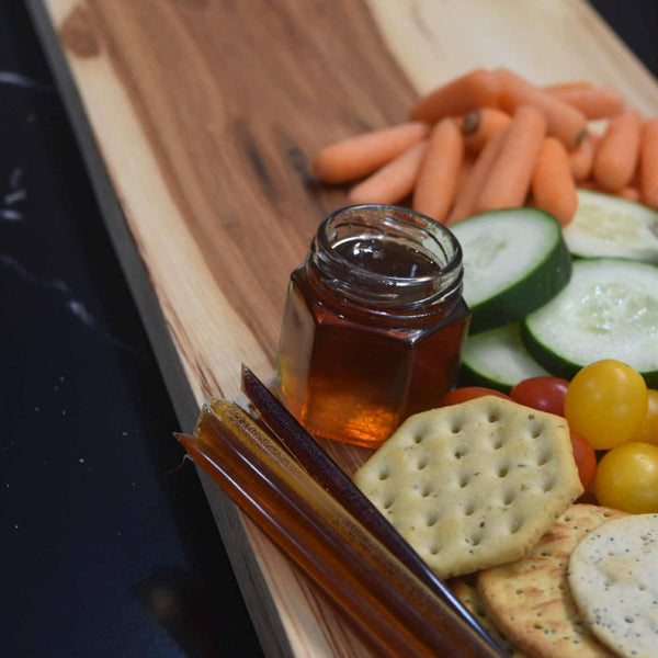 Hickory Live Edge Serving Board – serving board (view 3) | Roost & Roam