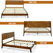 Solid Wood Platform Bed Frame
