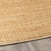 Hand-Woven Jute Cotton Rug