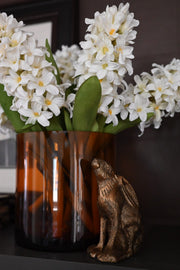 Soft White Faux Hyacinth Stem — scale reference and proportion detail