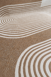 Arch Pattern Woven Throw Blanket