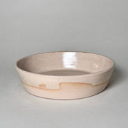 Wide Glazed Ceramic Share Bowl