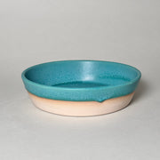 Wide Glazed Ceramic Share Bowl