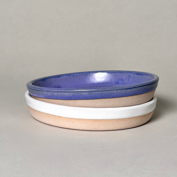 Glazed Ceramic Snack Plate