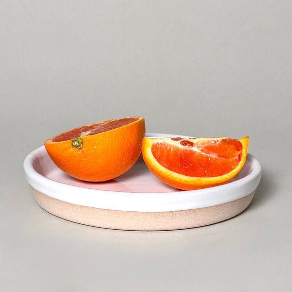 Glazed Ceramic Snack Plate