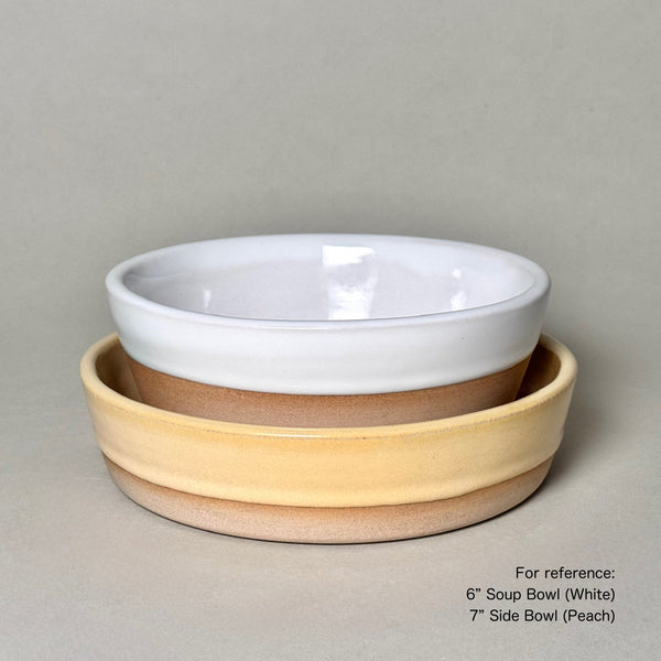 Glazed Stoneware Side Bowl
