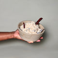 Glazed Stoneware-Style Ceramic Bowl