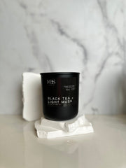 Black Tea + Light Musk | 12oz Candle