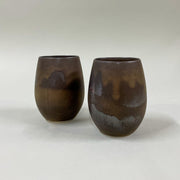 Wheel-Thrown Stoneware Round Tumbler
