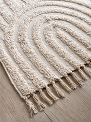 Tufted Cotton Arch Bath Rug — alternate colorway or size shown flat