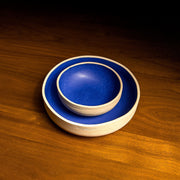 Glazed Ceramic Dinner Bowl