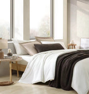 Bouclé-Texture Oversized Bed Blanket