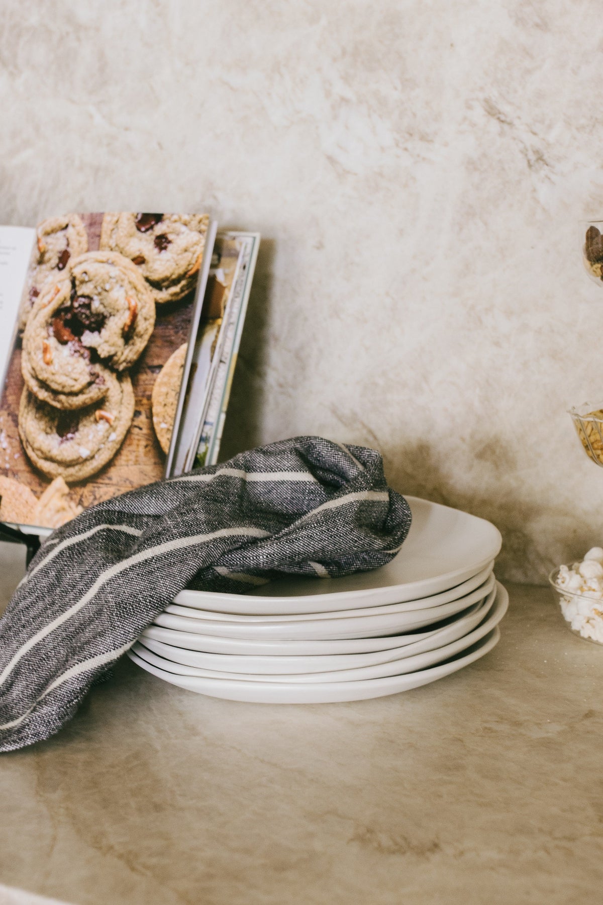 The plate that disappears into any dinner