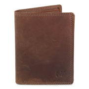 Buffalo Leather Men's Wallet, Vertical