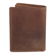 Buffalo Leather Men's Wallet, Vertical