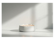 Gypsum Sand-Fill Candle Bowl