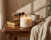 Cashmere Woods Glass Jar Candle, 2-Wick