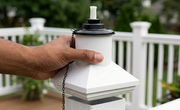 Outdoor Post Cap Torch Light
