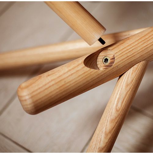Ash Wood Branch Coat Rack