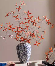 Faux Autumn Leaf Branching Stem