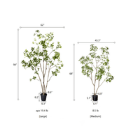 Faux Enkianthus Indoor Tree