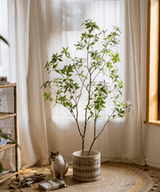Faux Enkianthus Indoor Tree