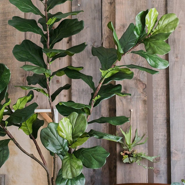 Faux Fiddle Leaf Fig Tree