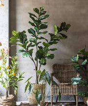 Faux Fiddle Leaf Fig Tree