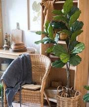 Faux Fiddle Leaf Fig Tree