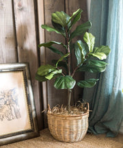 Faux Fiddle Leaf Fig Tree