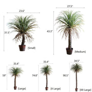 Silk Palm Artificial Potted Tree