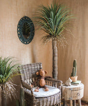 Silk Palm Artificial Potted Tree