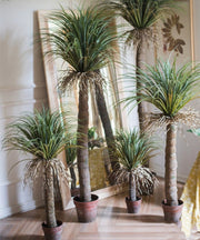 Silk Palm Artificial Potted Tree
