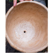 Woven-Edge Cement Composite Planter
