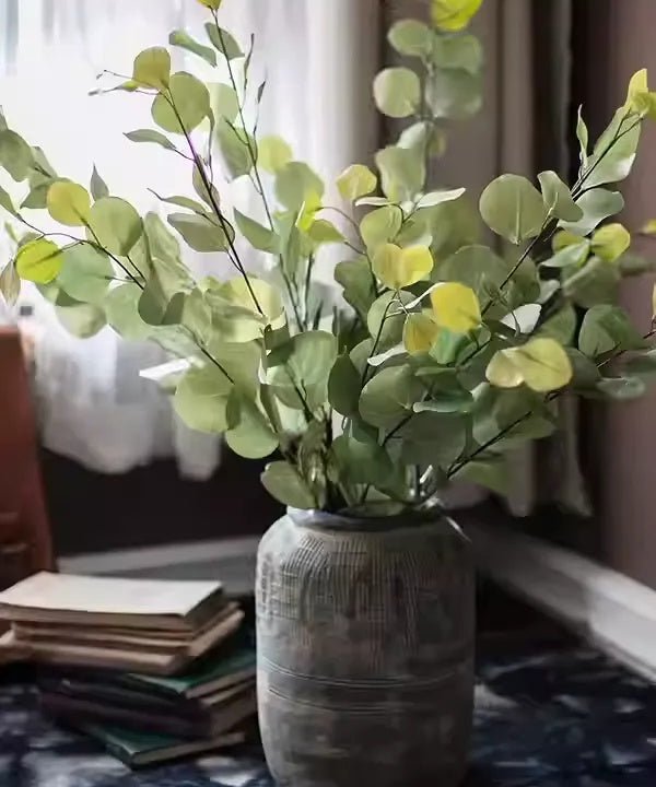 Silk Round-Leaf Eucalyptus Stem