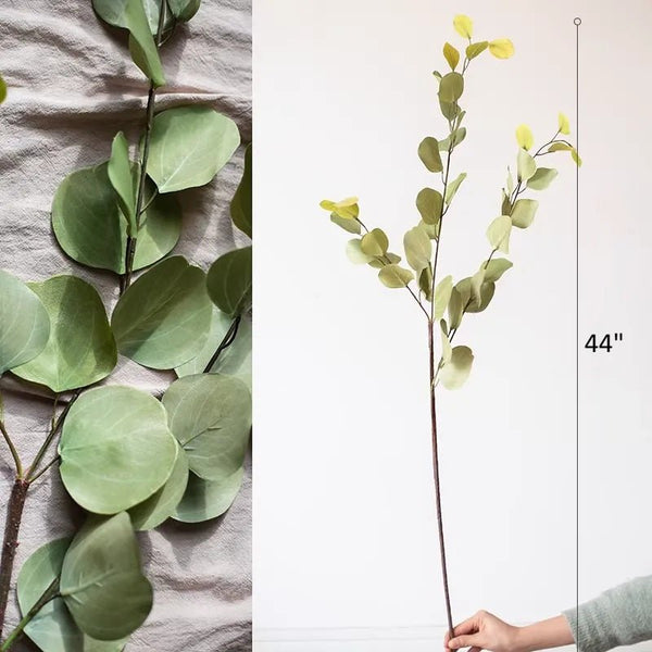 Silk Round-Leaf Eucalyptus Stem
