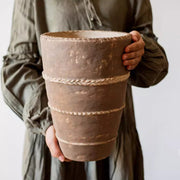 Rope-Banded Terracotta Planter