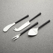 Matte-Handle Steel Cheese Tool Set in a styled home setting