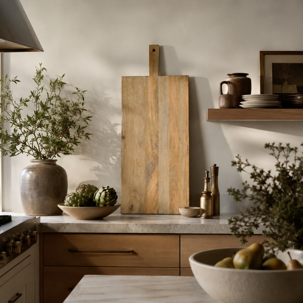 Mango Wood Oblong Serving Board