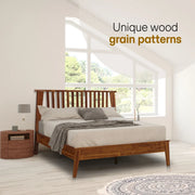 Kaylin Solid Wood Bed Frame