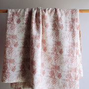 Berry Print Linen Tablecloth
