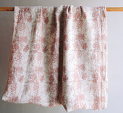 Berry Print Linen Tablecloth